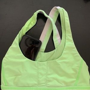 Lululemon Stash n' Run Sports Bra
